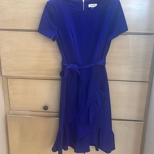Midi blue/purple cocktail dress size 6 never worn